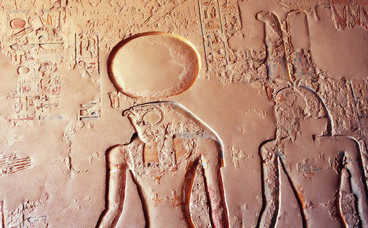 Ramses IV tomb, Sun god Ra
