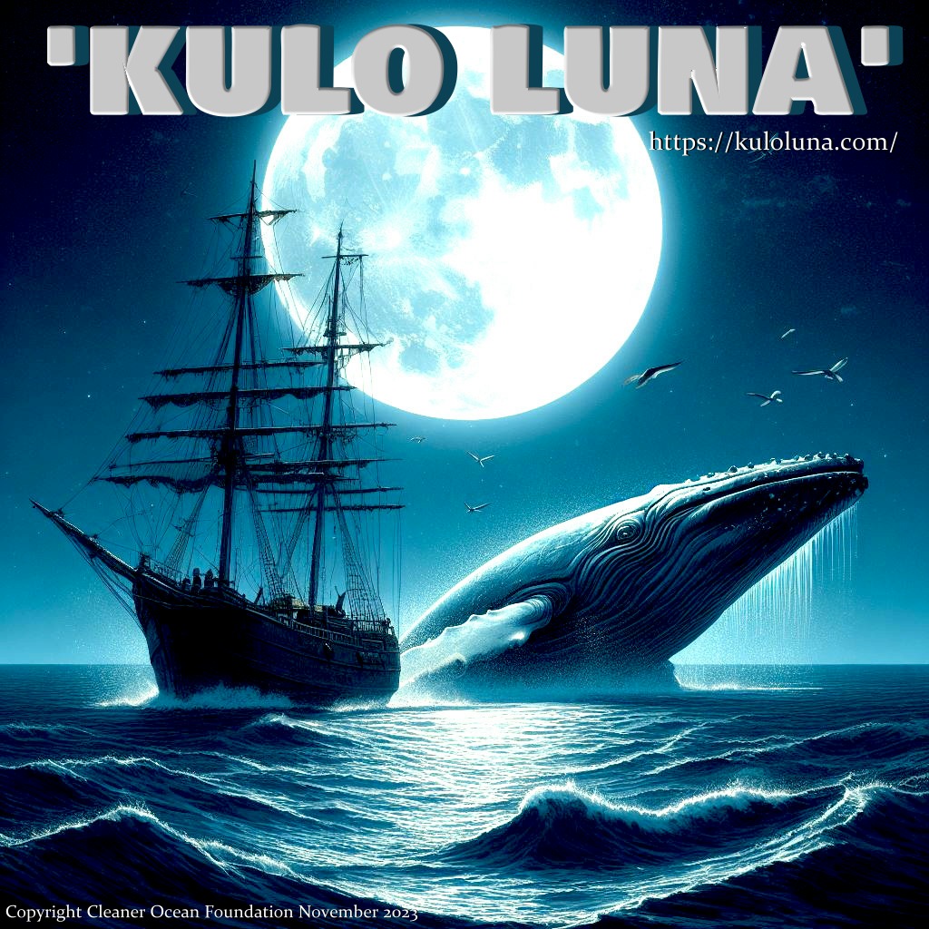 Kulo Luna is a friendly whale to all ships that do not present as a threat. She likes humans, dolphins and most other marine life. With the exception of some sharks.