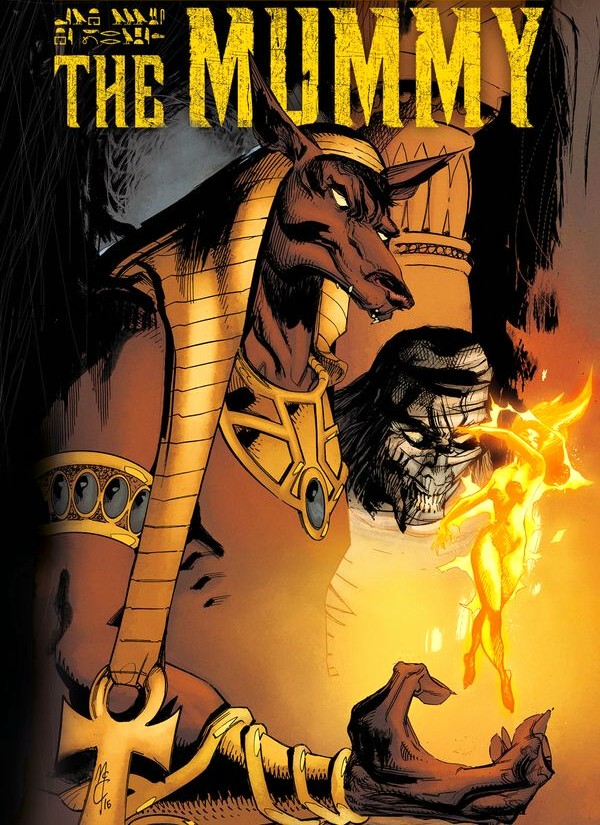 The Mummy, Hammer Comics media review cover art