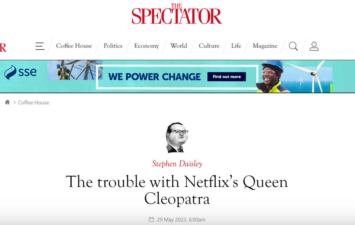 Stephen Daisley: The trouble with Netflix's Queen Cleopatra