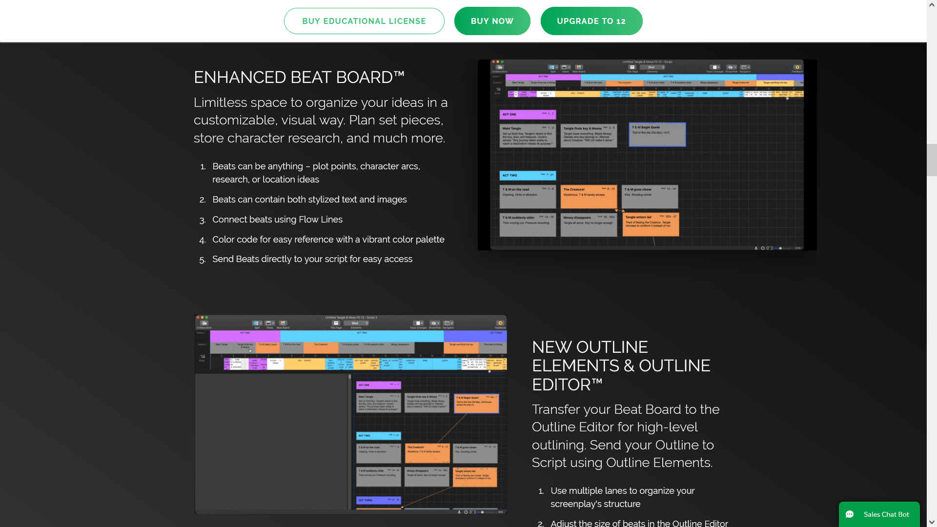 Final Draft 12 industry standard formatting for film TV and graphic novels