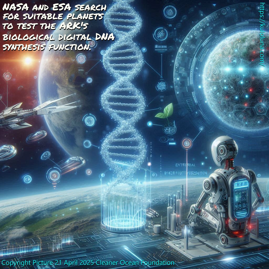 But that wasnt all. Connected to The Ark was a device that defied all known scientific principles: a machine capable of converting digital DNA code back into a living, breathing biological strand. John watched in stunned silence as the machine whirred to life, synthesizing a strand of DNA from a digital file. He couldn't believe his eyes, even as he saw it happening.