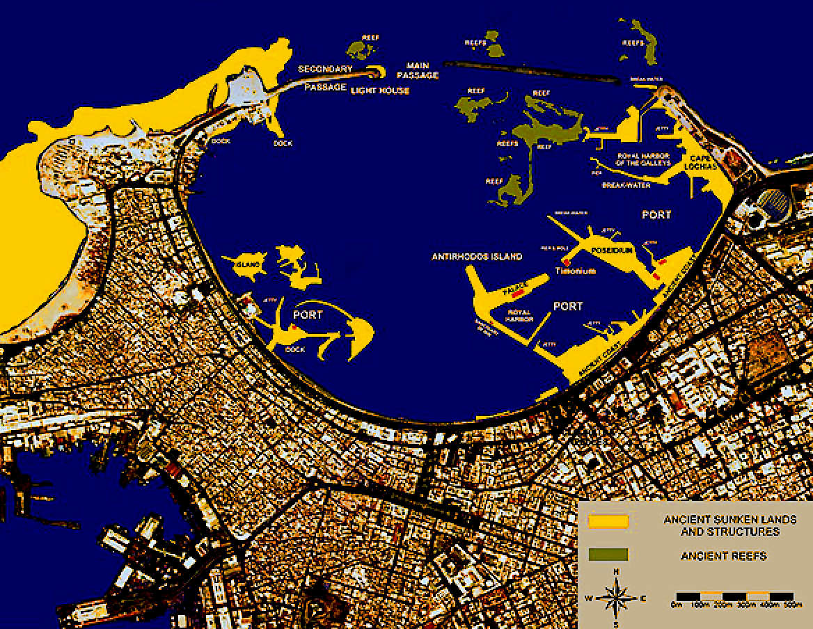 This royal-quarter area in the Eastern Harbour has yielded some of Alexandria's most interesting underwater antiquities. Today divers can see a couple of large, enigmatic sphinxes as well as red-granite columns, platforms and pavements that archaeologists speculate formed part of a former palace. There's also a remarkably complete shipwreck here that has been carbon-dated to between 90 BC and AD 130. Depth: 5m. Rating: novice. Dives can be arranged through Alexandra Dive.