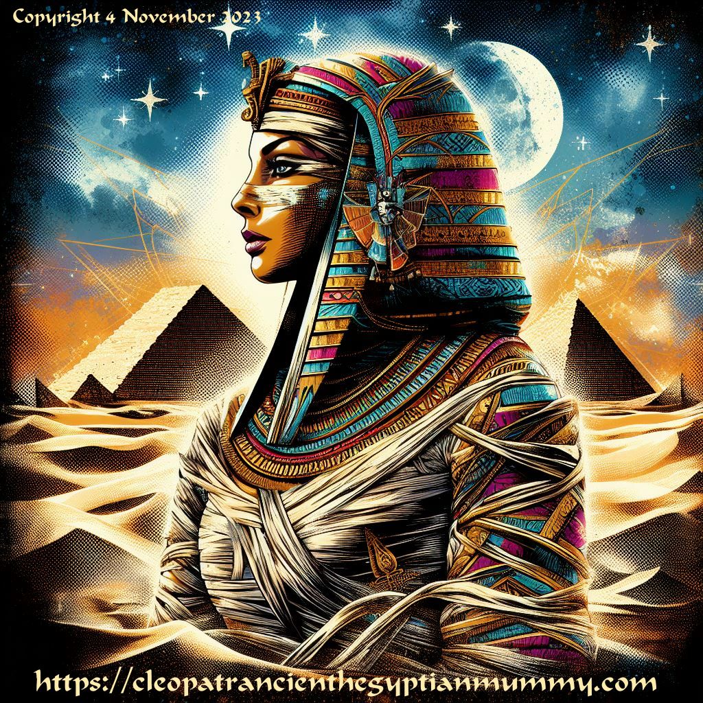 The Egyptian queen Cleopatra is given a second chance at life, when she is digitally reincarnated from her own mummy DNA