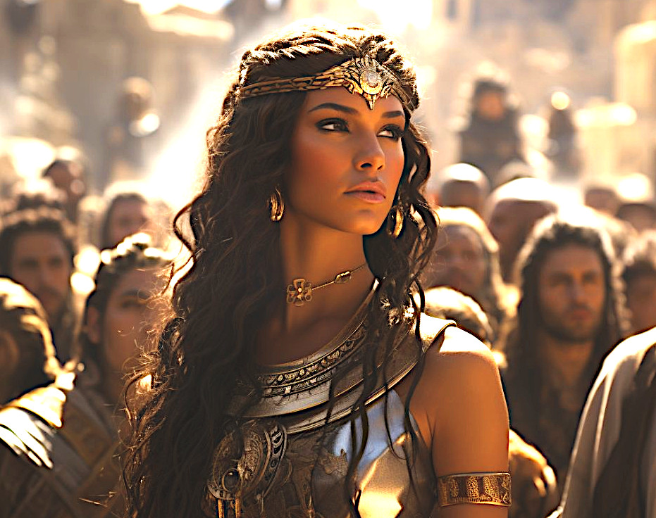Cleopatra in Rome, cased quite a stir